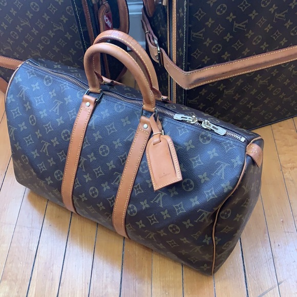 Louis Vuitton Boston keepall 45 Travel Bag. - Picture 4 of 14